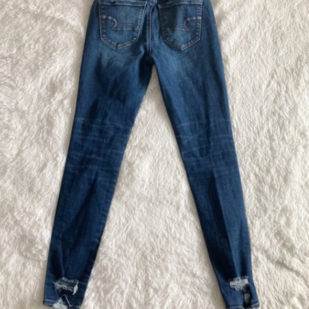 American Eagle Super Stretch Distressed Jeans - Picture 3 of 6